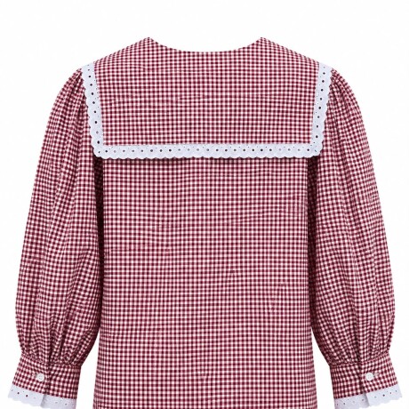Blusa Marinera Cuadrille Bordo