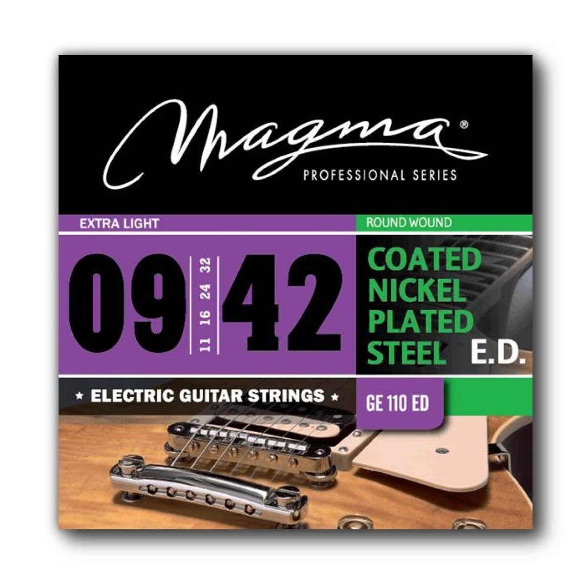 Encordado Guitarra Electrica Magma Coated .009 GE110ED 