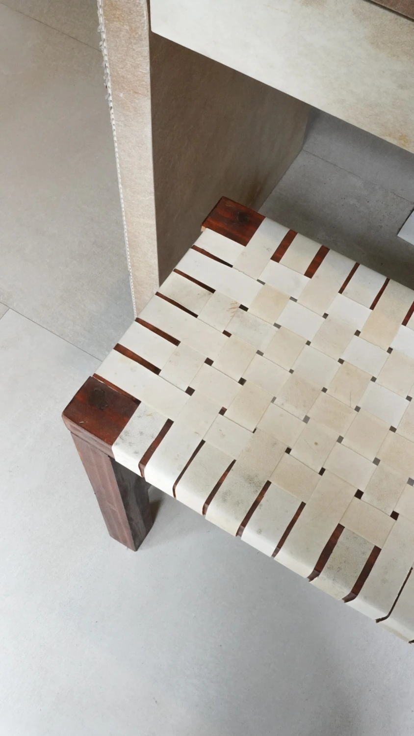 Banqueta Lonja Trenzada