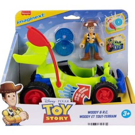 FISHER PRICE - Imaginext Toy Story Pack con Woody y RC 001