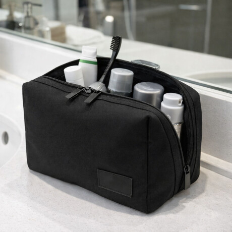 Neceser de viaje compacto – 15x11x5cm Negro
