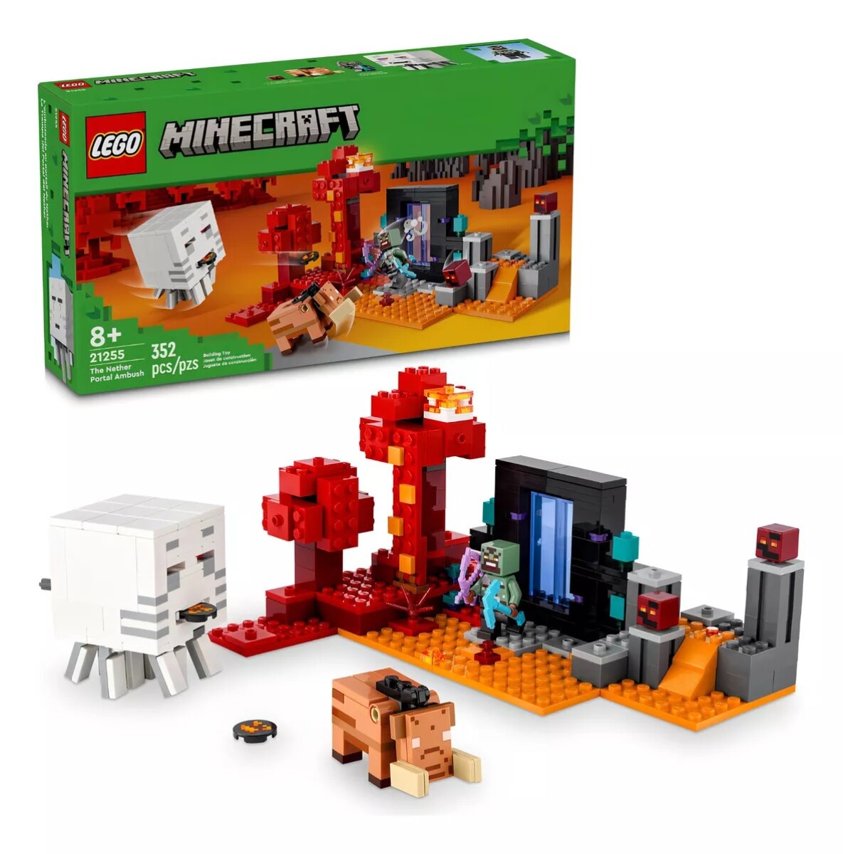 Lego Minecraft 21255 La Emboscada En El Portal Del Nether 