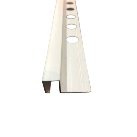 Guardacanto Quadra Aluminio Blanco Para Porcelanato 12mm x 2.5mts Guardacanto Quadra Aluminio Blanco Para Porcelanato 12mm x 2.5mts