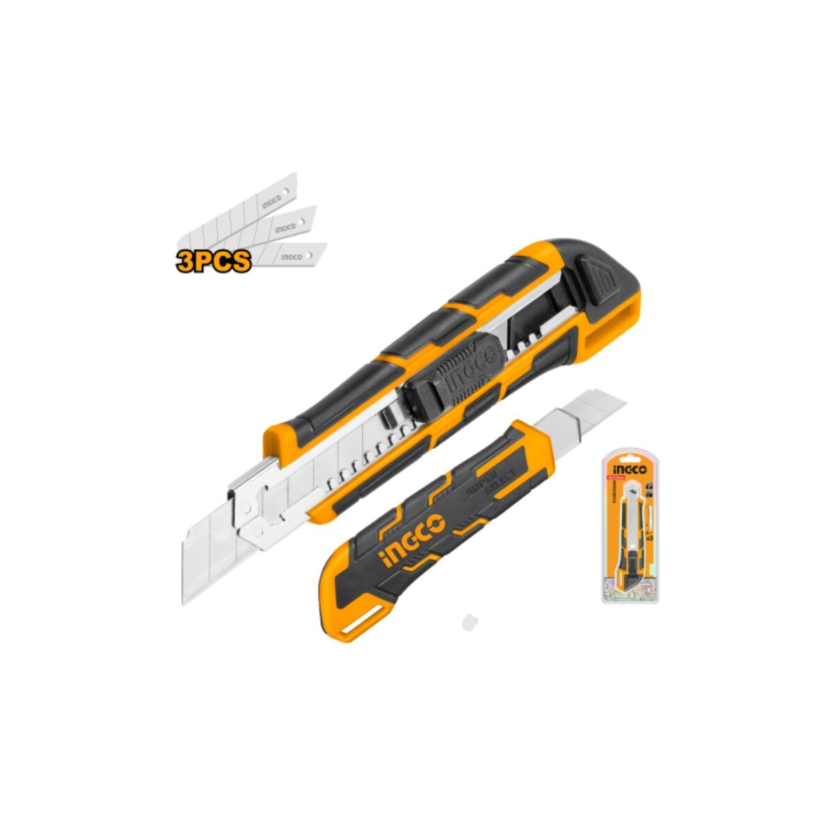 Trincheta 18mm Super Select Ingco Hkns28035 