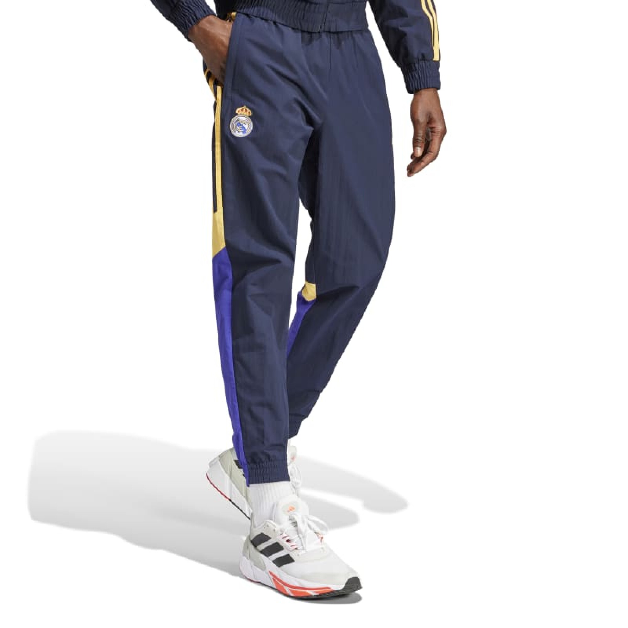 Pantalon Adidas Real Madrid Tejido Azul Pricebox