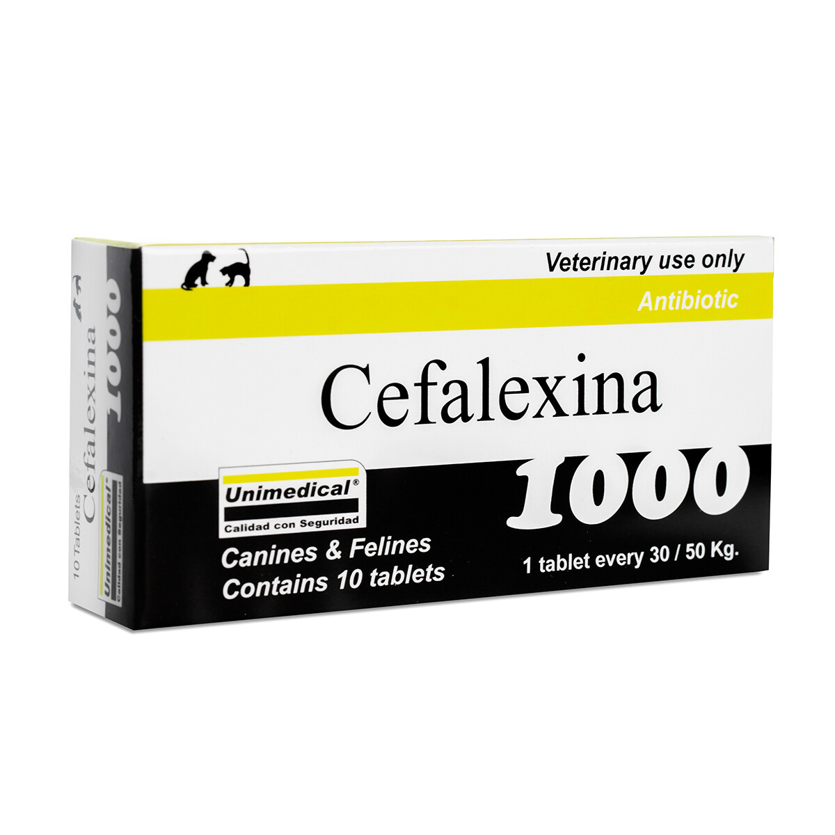 Cefalexina 1000mg - 10 comprimidos 