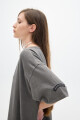 Vestido Pad Cotton Grey