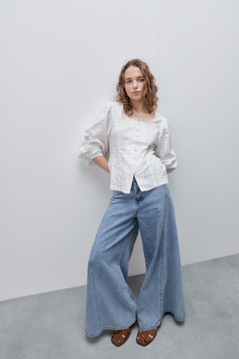 CAMISA MILS Blanco