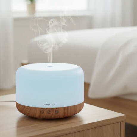 Aromatizador Vaporizador Con Luz Led Aromatizador Vaporizador Con Luz Led