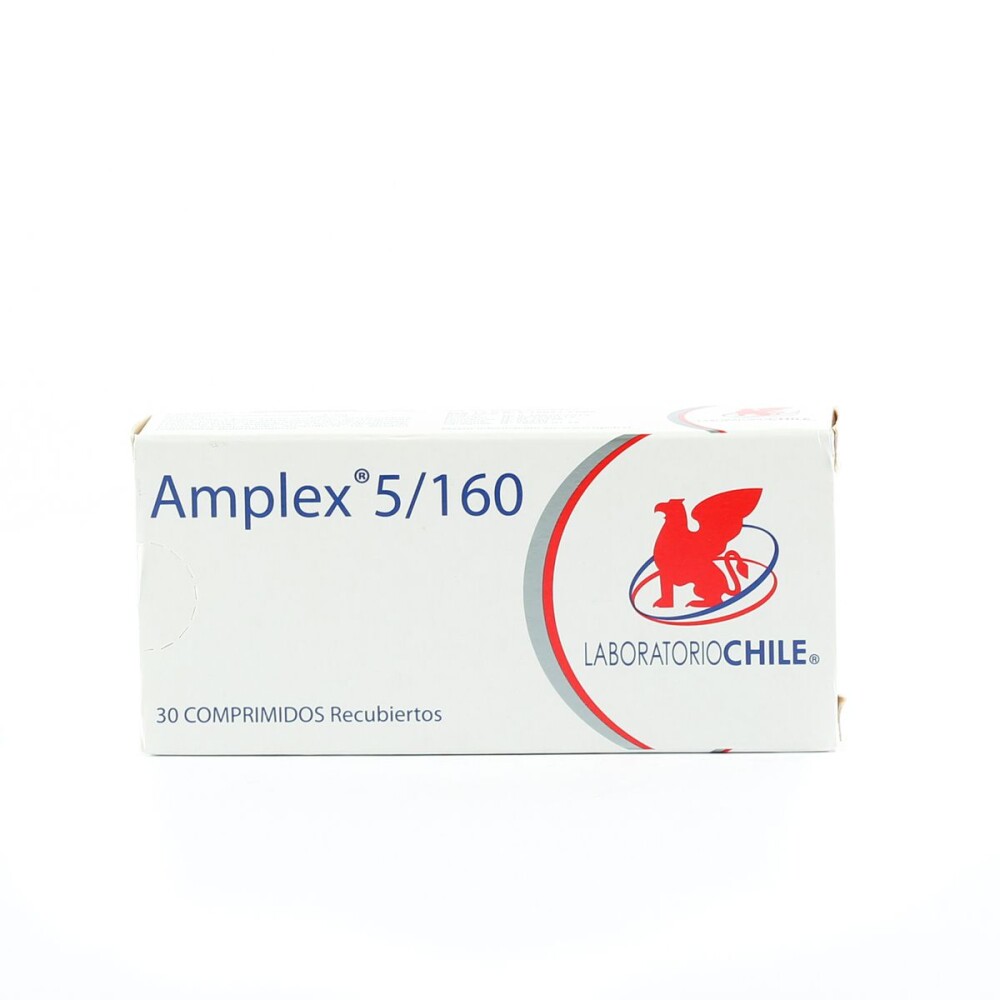 AMPLEX 5/160 MG. CJ X 30 COMP. única