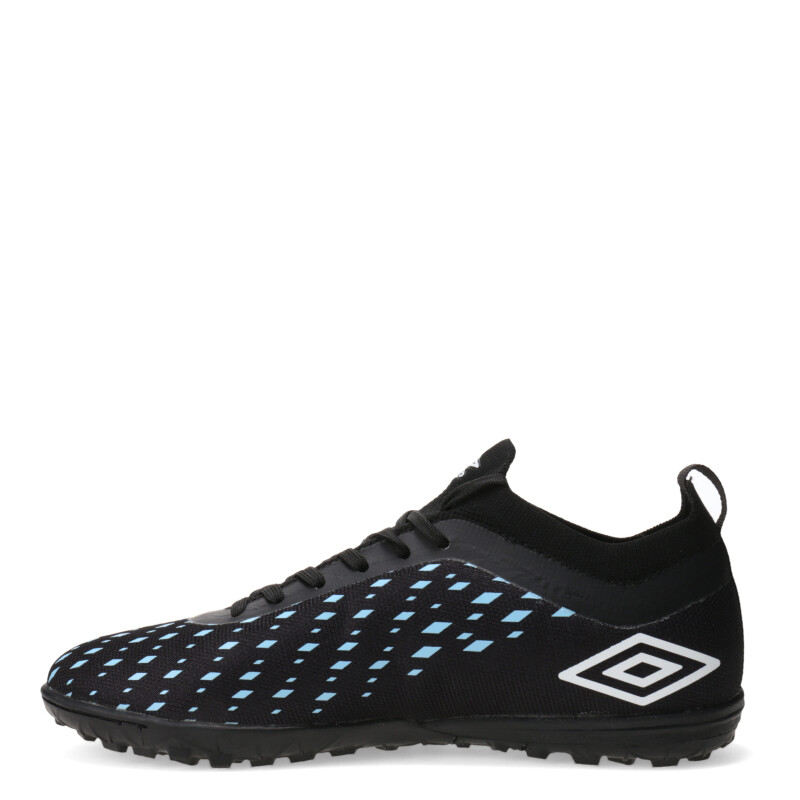 Championes de Hombre Umbro Fútbol 5 Limit TF Negro - Celeste