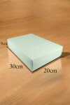 Caja eco 08 - 20x30x9 cm. VERDE AGUA