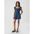 ROMPER - FLUTTER DK DNM DARK WASH