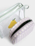 Porta Cosméticos Estampados Set De Porta Cosméticos Lemon - Combinacion Bicolor