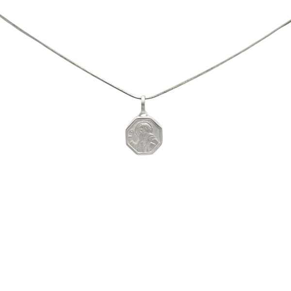 Dije San Benito-Plata 925-Sin Piedra-CP3115 sinpiedra