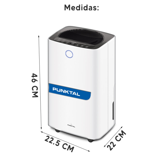 Deshumidificador Punktal Pk-1570 12l DESHUMIDIFICADOR PUNKTAL PK-1570 BLANCO