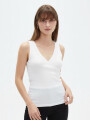Musculosa Hilar Marfil / Off White