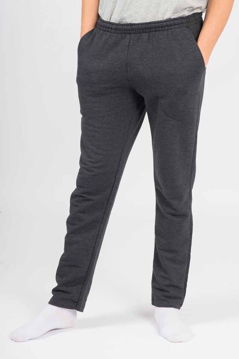 PANTALON HERING UNISEX RECTO C/FELPA E50A Gris-oscuro