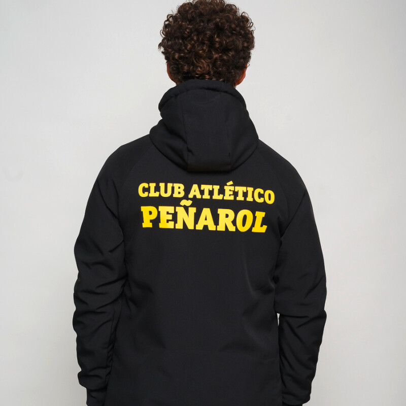 Abrigo Parka Jet de Hombre Negro