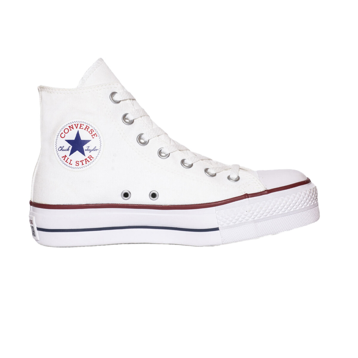 Converse Chuck Taylor As Plataform HI - White 