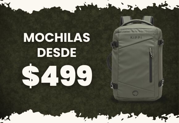 Mochilas desde $499