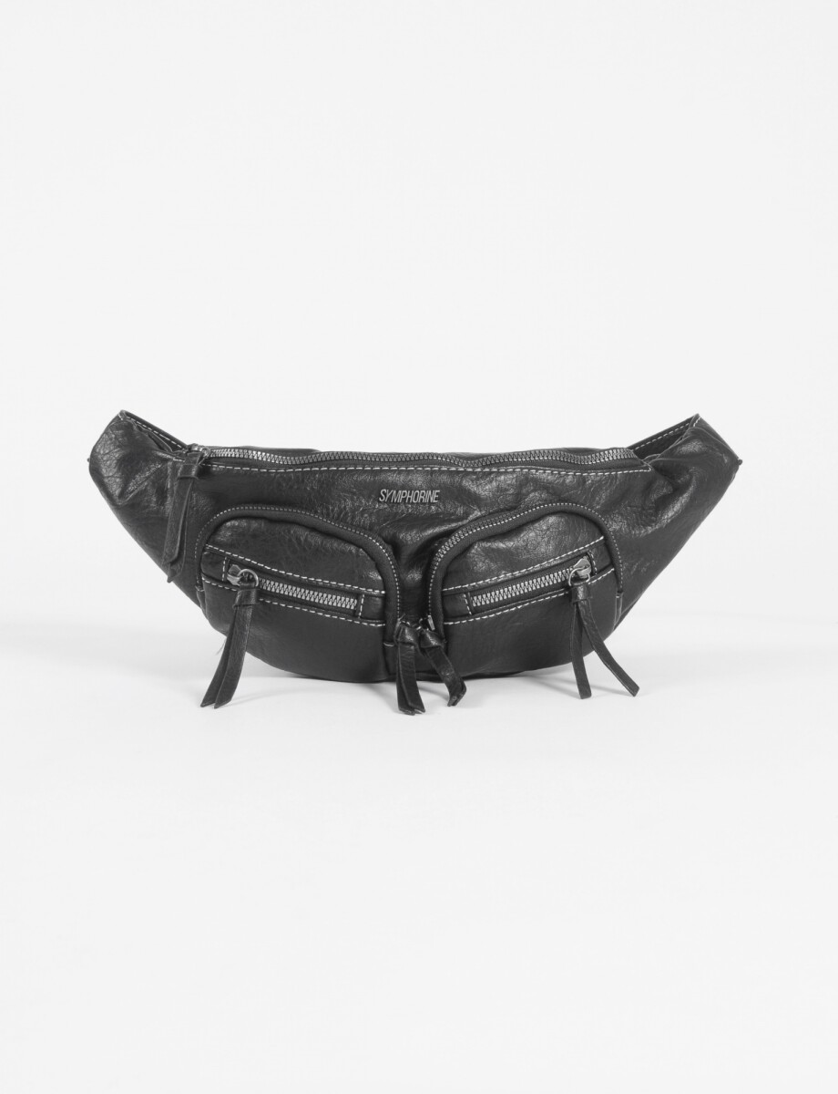 Riñonera bolsillos soft - negro 