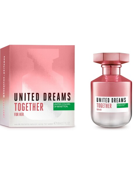 Perfume Benetton United Dreams Together For Her 80ml Original Perfume Benetton United Dreams Together For Her 80ml Original