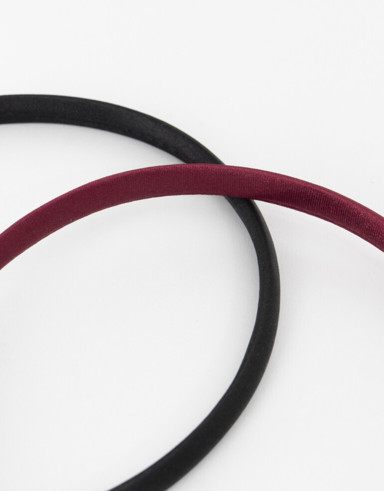 Vinchas Sets Acrilico Sets De Vinchas - Combinacion Bicolor