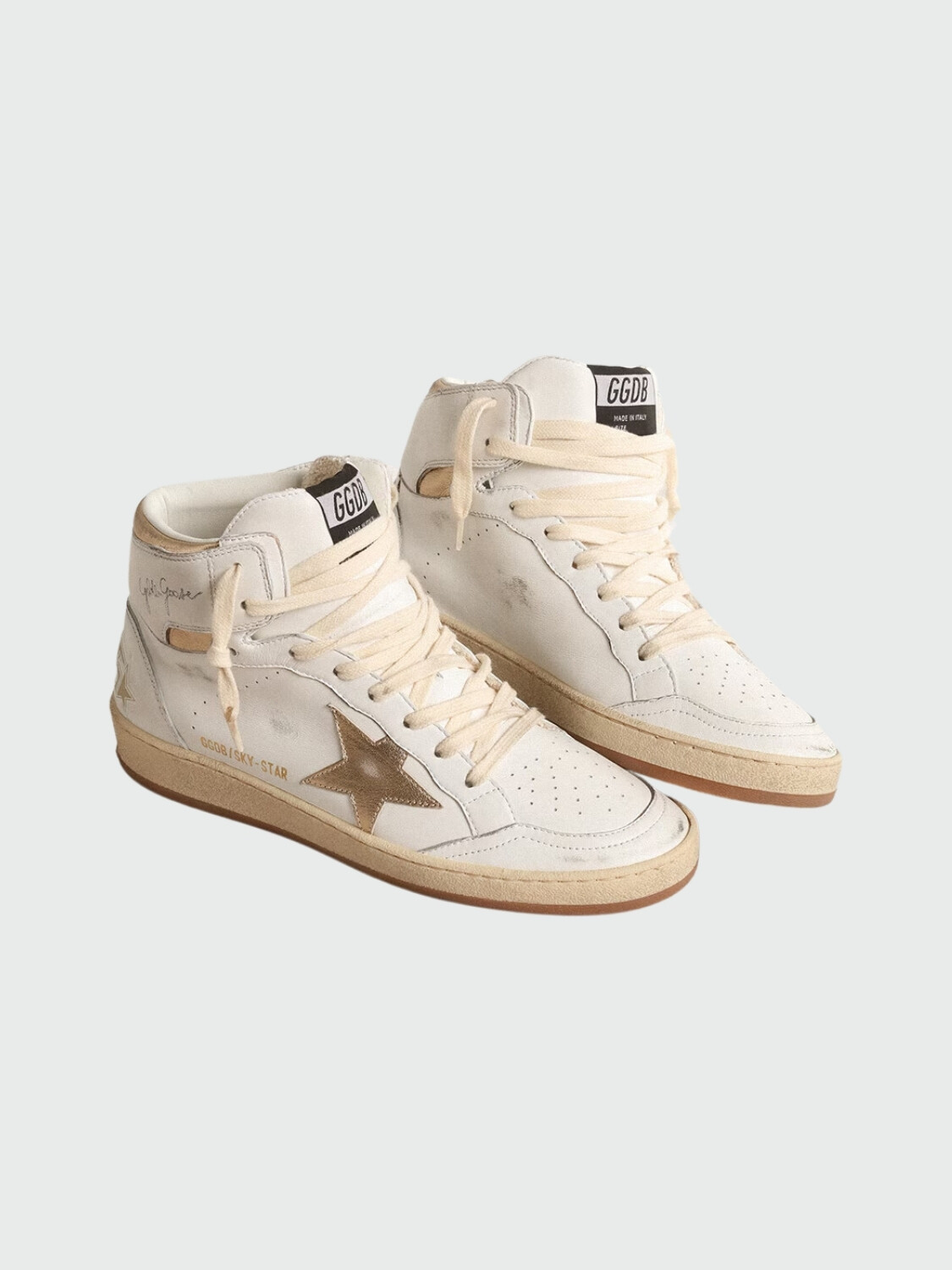Golden Goose - Botines Golden Goose, Sky Star Blanco