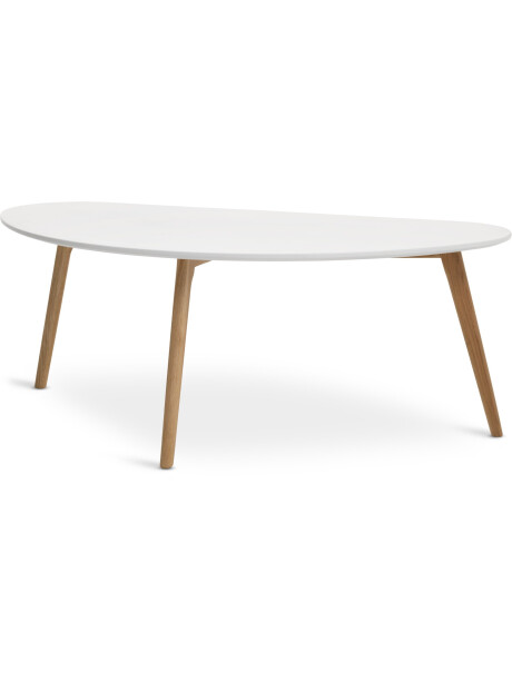 Mesa de centro LEJRE 60x120 blanco/roble Mesa de centro LEJRE 60x120 blanco/roble