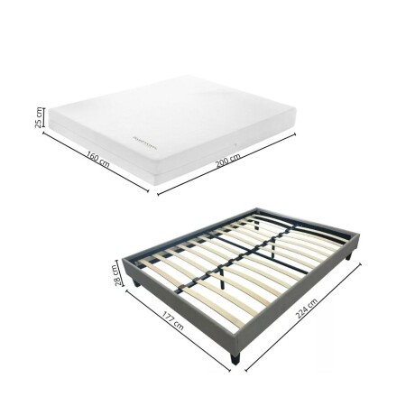 Sommier Queen HAMPTONS Memory Foam Sommier Queen HAMPTONS Memory Foam