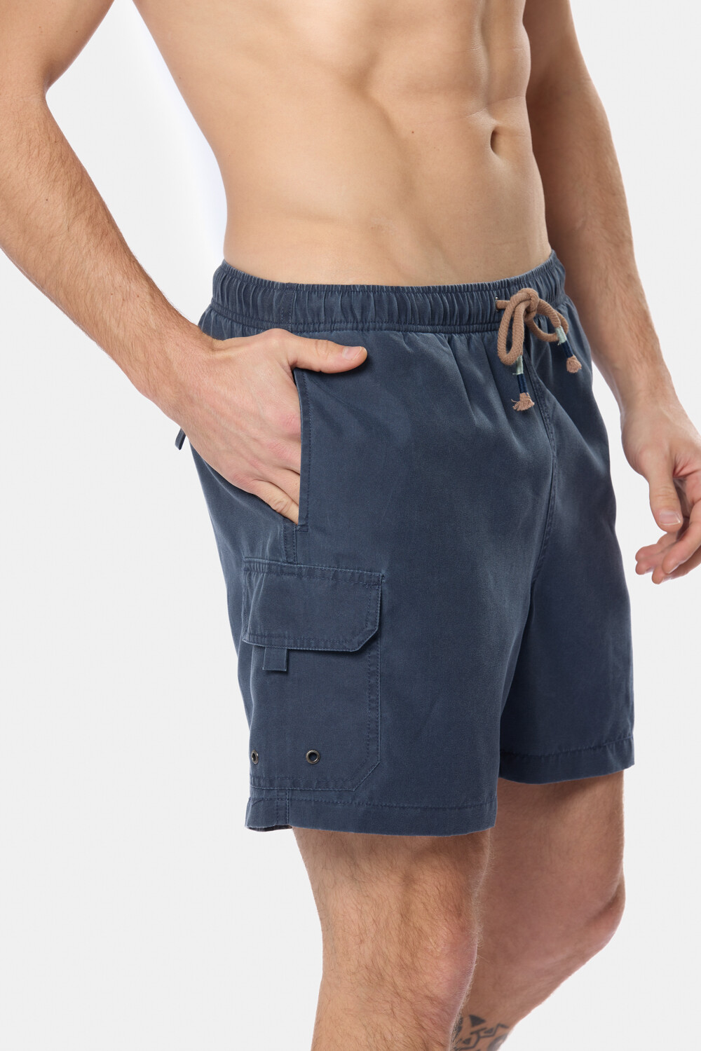 SHORT DE BAÑO CARGO Azul