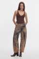 Jean Barrel Washed Peach