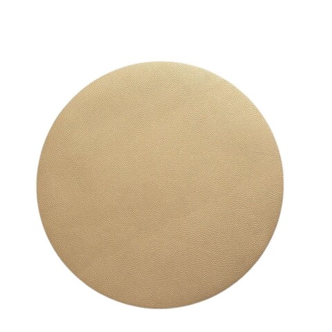 INDIVIDUAL PVC REDONDO COLOR ORO D38CM INDIVIDUAL PVC REDONDO COLOR ORO D38CM