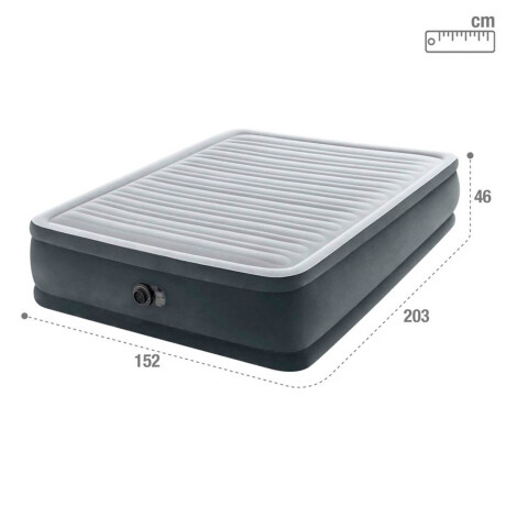 Colchon Inflable Sommier Intex Queen 2P Eléctrico Colchon Inflable Sommier Intex Queen 2P Eléctrico