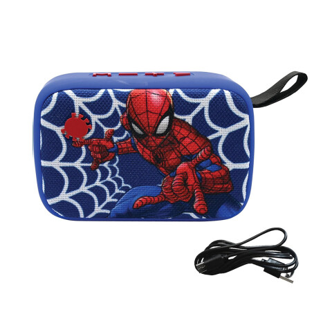 Parlante con Bluetooth Lexibook 17 x 13 cm Spiderman