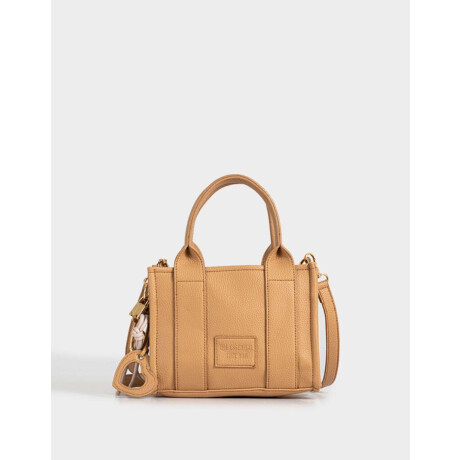 Cartera City Mini Marron Camel