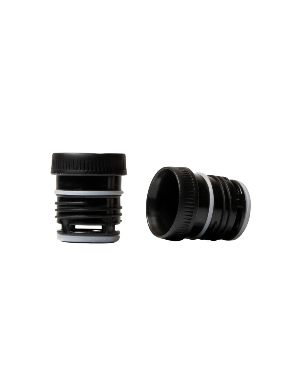 Tapón hueco brio antiderrame para termo - Negro 