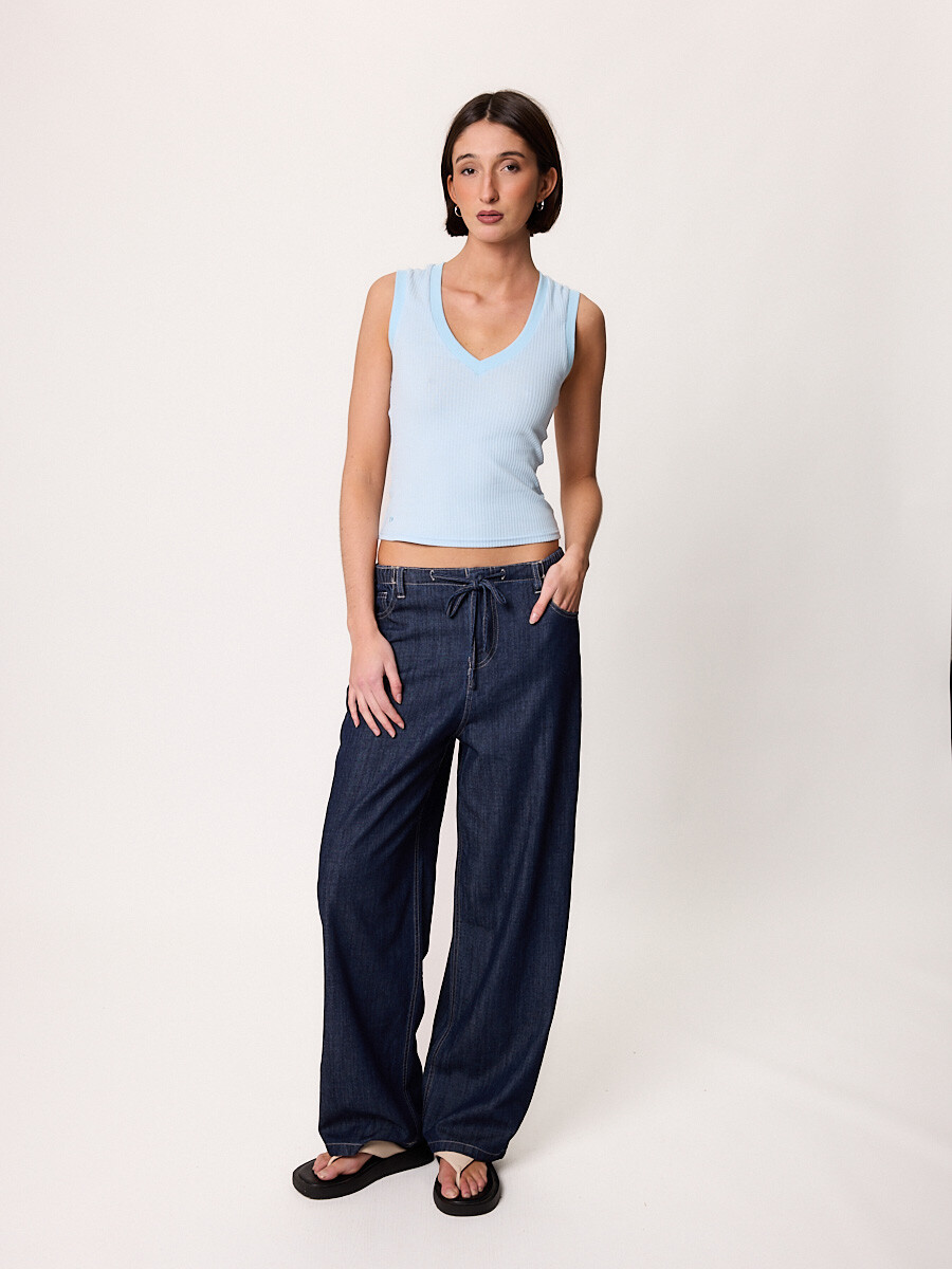 MUSCULOSA MAKIA DIXIE Celeste