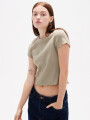 Remera Jamino Verde Grisaceo