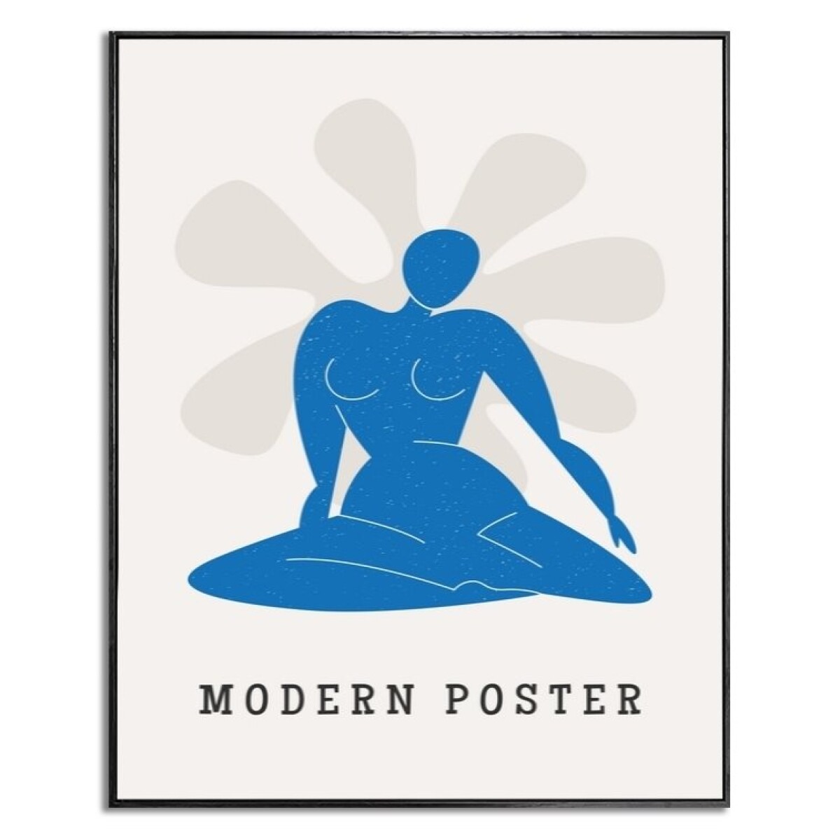 CUADRO CANVAS 40x50cm MARCO MODERN POSTER 