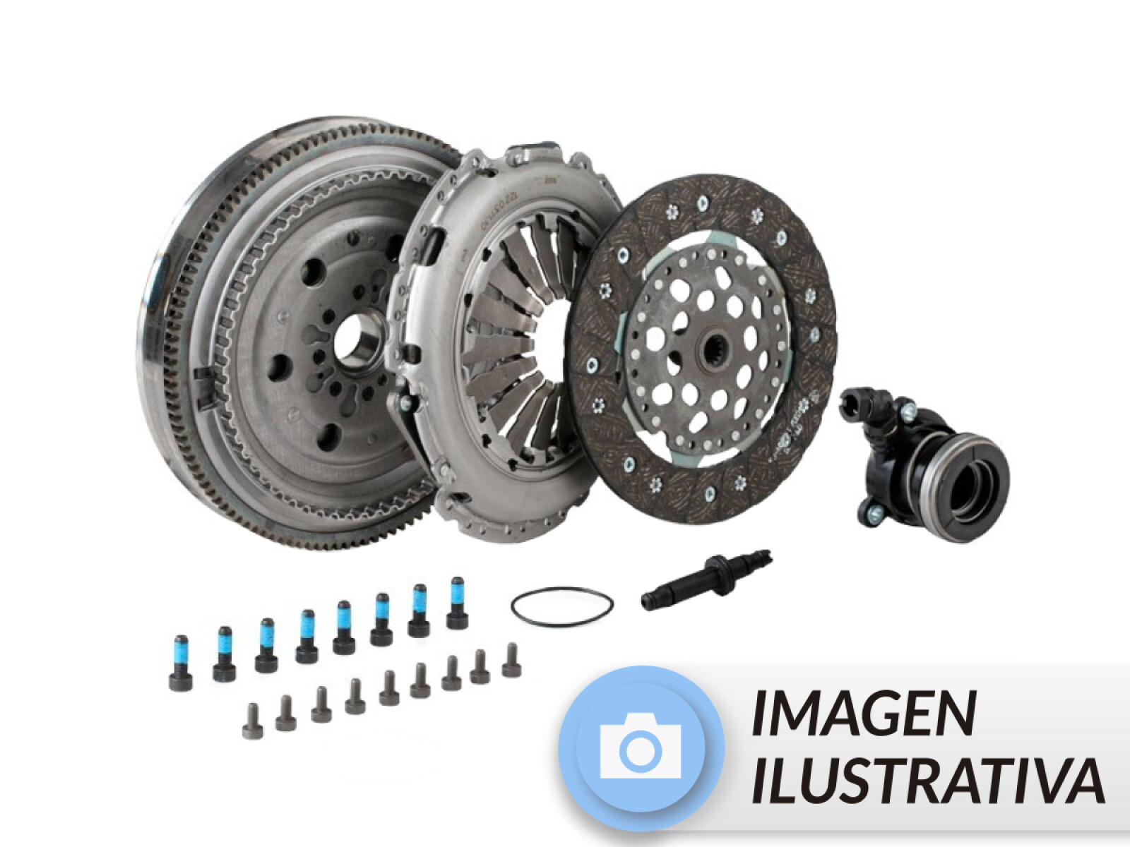 Kit Embrague Con Volante Bimasa 