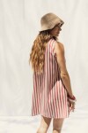 CAMISERO AMALFI MINI RASPBERRY STRIPES CAMISERO AMALFI MINI RASPBERRY STRIPES