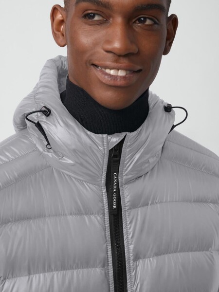 Canada Goose -Campera con capucha rellena de plumas, Coftron Gris