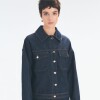 Campera Boxy Azul