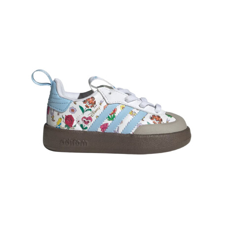 adidas DISNEY ADIFOAM SAMBA 360 - ALICE IN WONDERLAND White & Flowers