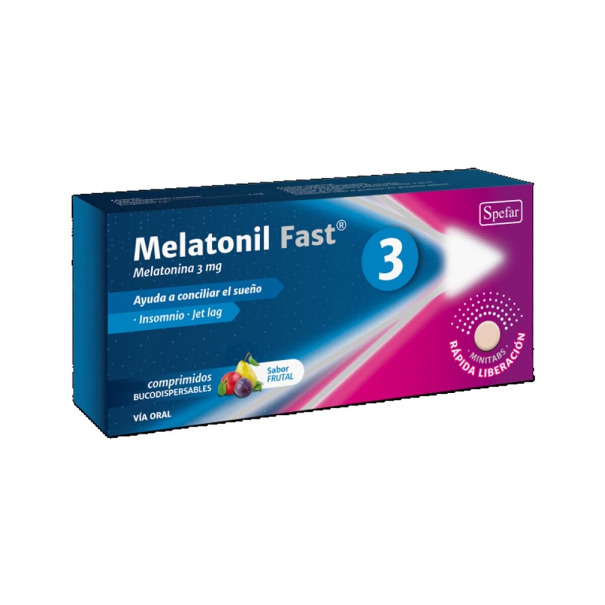 Melatonil Fast 3 Mg. 30 Comp. 
