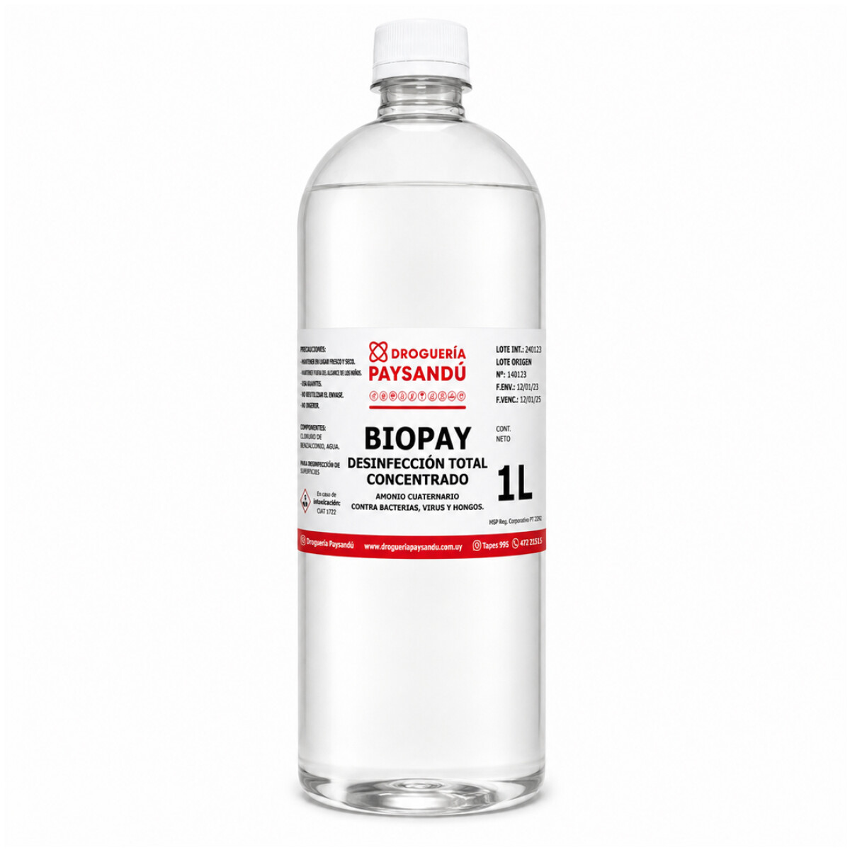 BIOPAY Desinfección Total Concentrado - 1 L 
