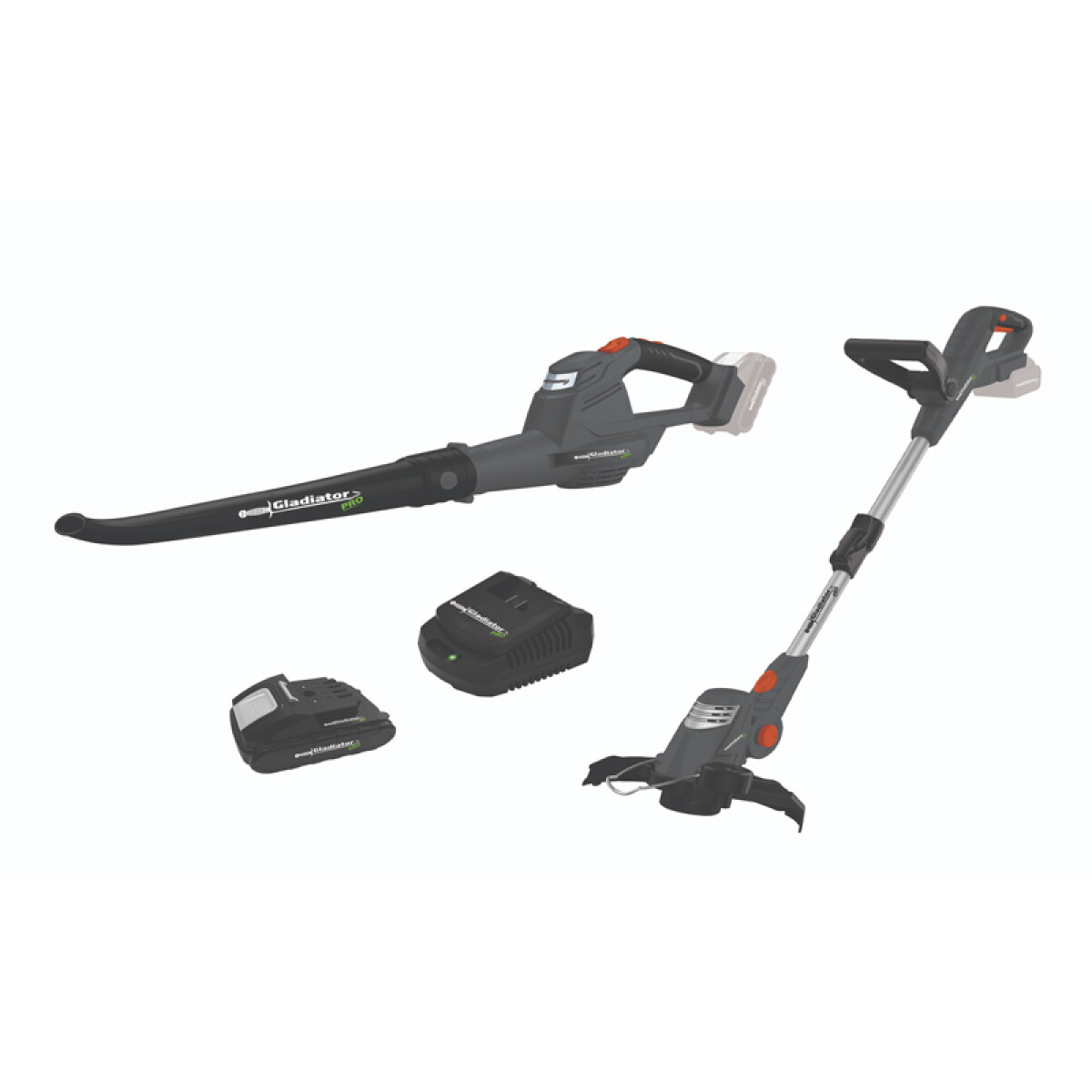KIT JARDIN BORDEADORA Y SOPLADOR FREEDOM 18V GLADIATOR - N/a 