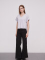 Remera Sabrina Gris Melange